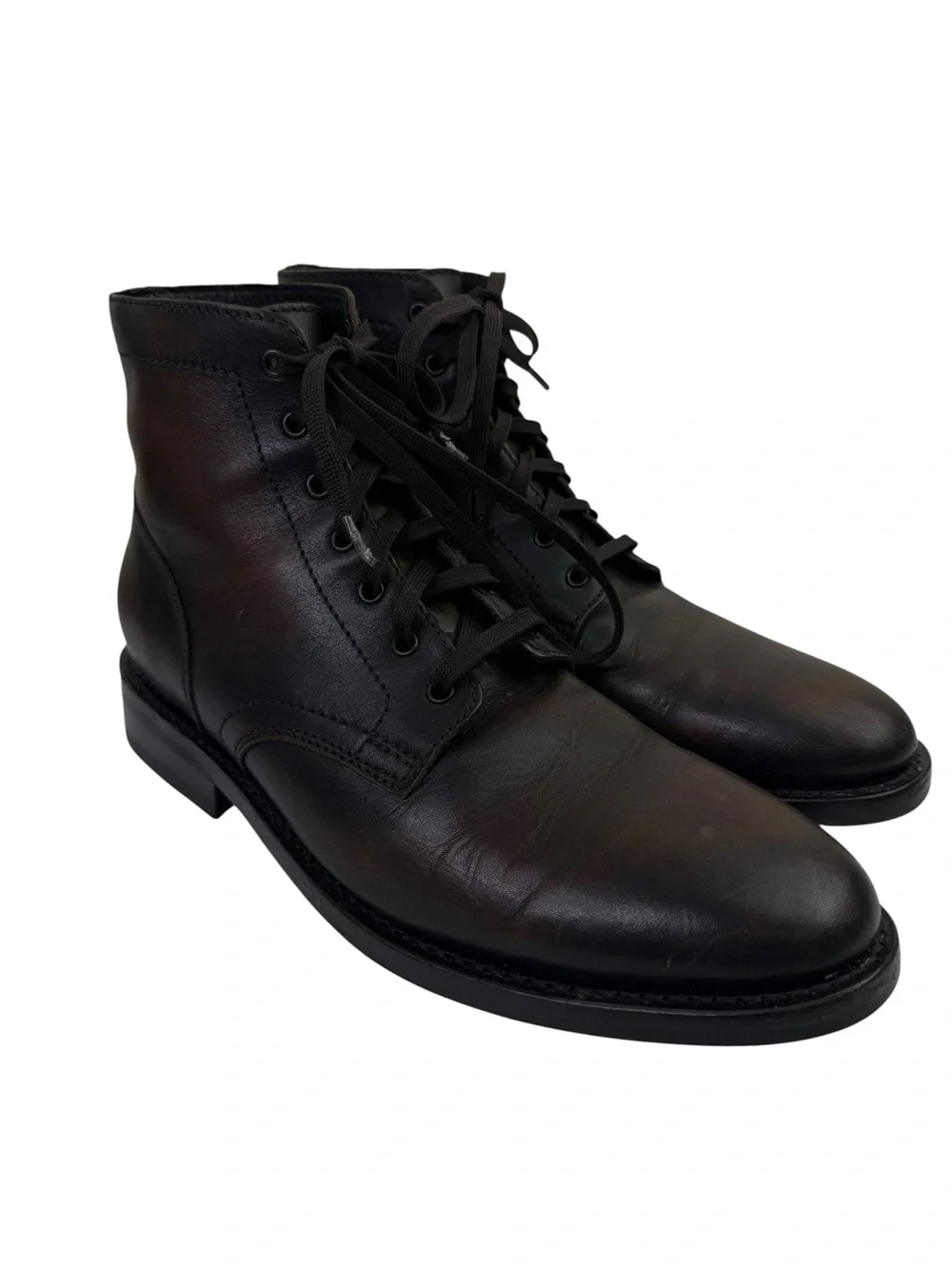 Thursday Boot Company President Boots Brown Leather Lace Up Men’s Size 10.5